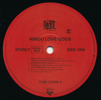 Hindu Love Gods : Hindu Love Gods (LP, Album)