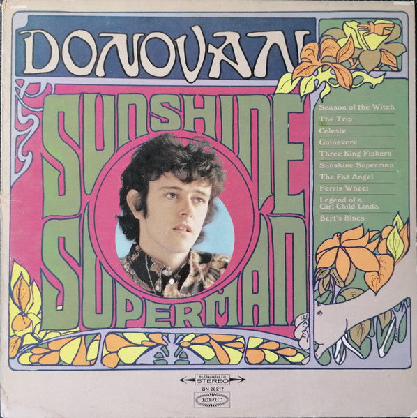 Donovan : Sunshine Superman (LP, Album, RP)