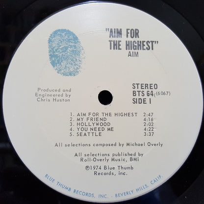 Aim (13) : Aim For The Highest (LP, Album)