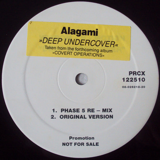 Al Agami : Deep Undercover (12", S/Sided, Promo)