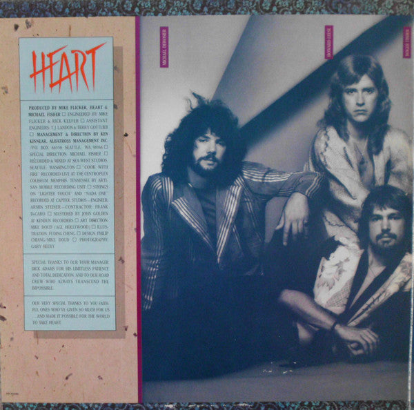 Heart : Dog & Butterfly (LP, Album, Gat)