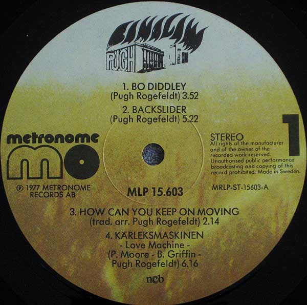 Pugh Rogefeldt : Bamalama (LP)