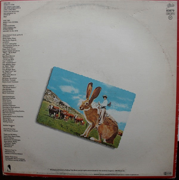 Steve Forbert : Jackrabbit Slim (LP, Album)