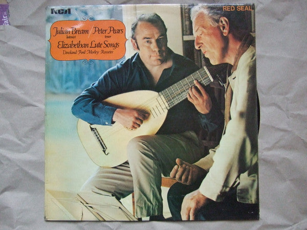 Julian Bream / Peter Pears - John Dowland • Thomas Ford • Thomas Morley • Philip Rosseter : Elizabethan Lute Songs (LP, Album)