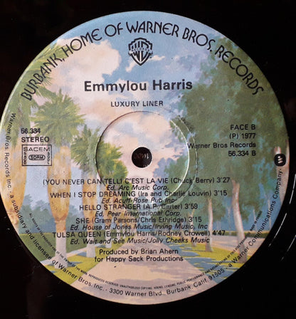 Emmylou Harris : Luxury Liner (LP, Album)