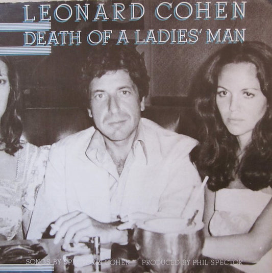 Leonard Cohen : Death Of A Ladies' Man (LP, Album, Gat)