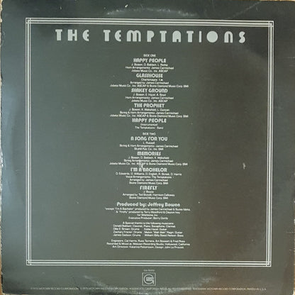 The Temptations : A Song For You (LP, Album)