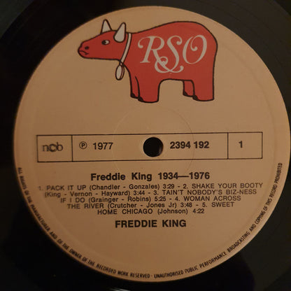 Freddie King : Freddie King (1934-1976) (LP, Comp)