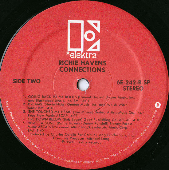 Richie Havens : Connections (LP, Album, Spe)