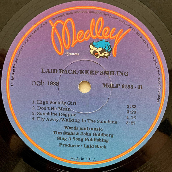 Laid Back : ...Keep Smiling (LP, Album)