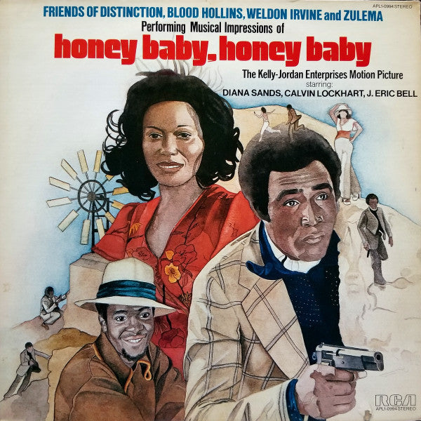 Michael Tschudin / The Friends Of Distinction, Everett 'Blood' Hollins, Weldon Irvine And Zulema : Honey Baby, Honey Baby (LP, Album)