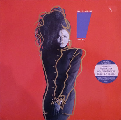 Janet Jackson : Control (LP, Album, Ltd, Bla)