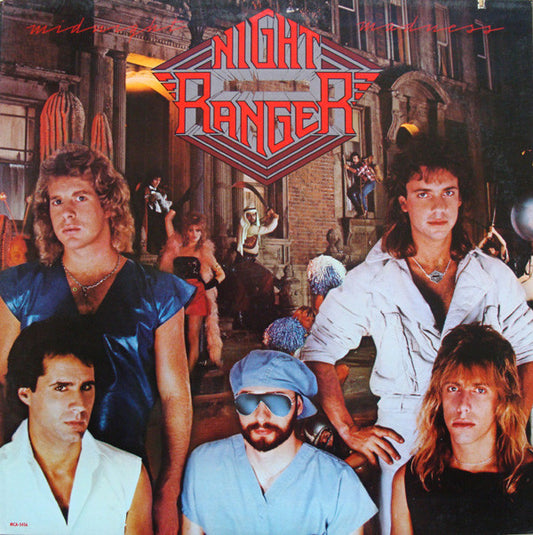 Night Ranger : Midnight Madness (LP, Album, Pin)