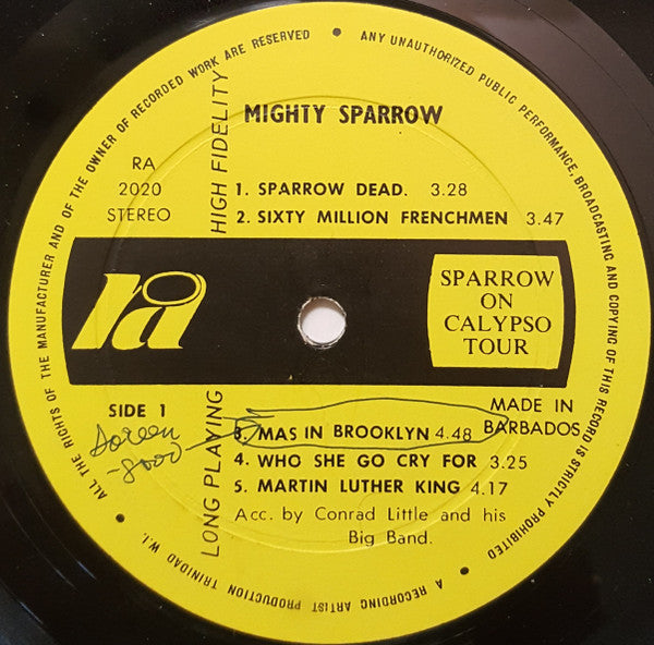 Mighty Sparrow : More Sparrow More (LP, Gat)