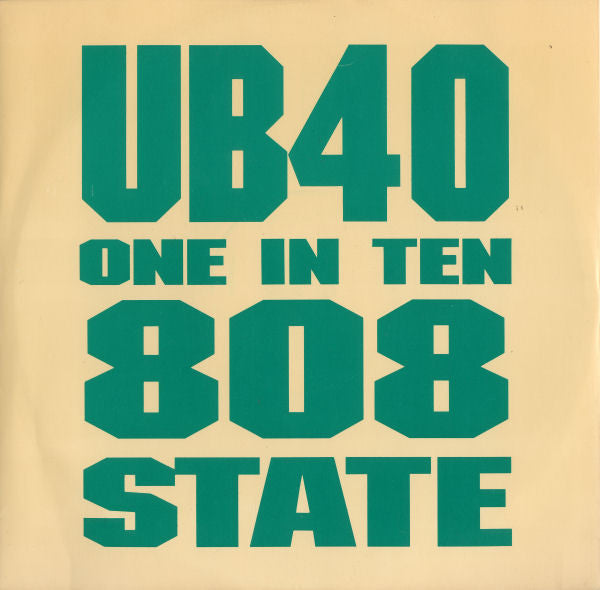 UB40, 808 State : One In Ten (12")