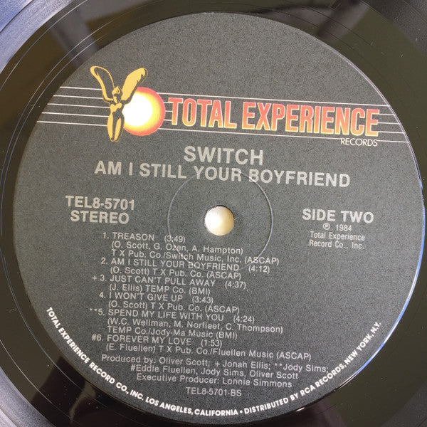 Switch (6) : Am I Still Your Boyfriend? (LP, Album)