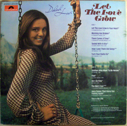 Daliah Lavi : Let The Love Grow (LP, Album)