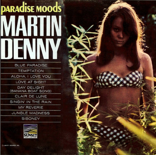 Martin Denny : Paradise Moods (LP, Comp, Mono)