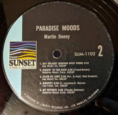 Martin Denny : Paradise Moods (LP, Comp, Mono)