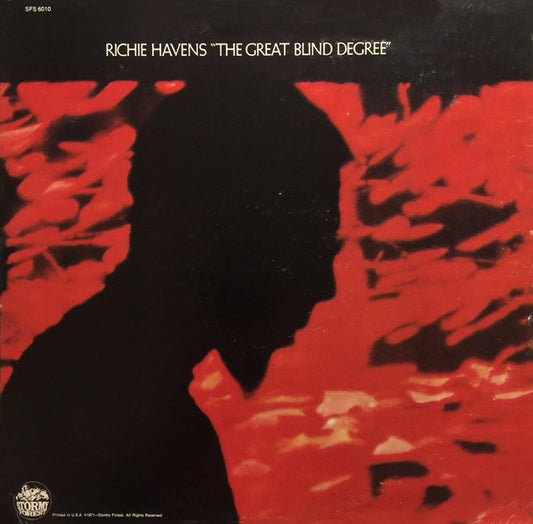 Richie Havens : The Great Blind Degree (LP, Album, Pit)