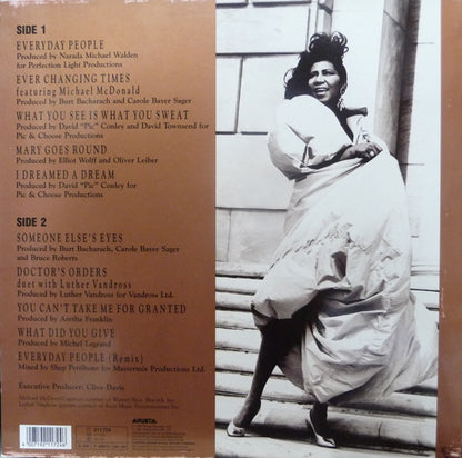 Aretha Franklin : What You See Is What You Sweat (LP, Album)