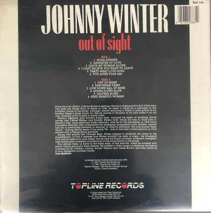 Johnny Winter : Out Of Sight (LP, Comp)