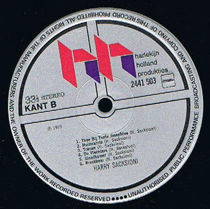 Harry Sacksioni : Harry Sacksioni: Gitaar (LP, Album, Gat)