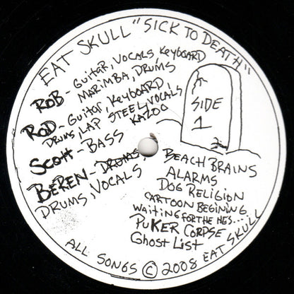 Eat Skull : Sick To Death (LP, Album)