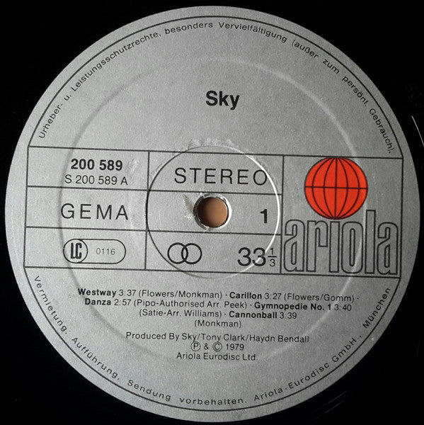 Sky (4) : Sky (LP, Album)