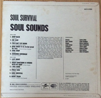 Soul Survival : Soul Sounds (LP, Album)