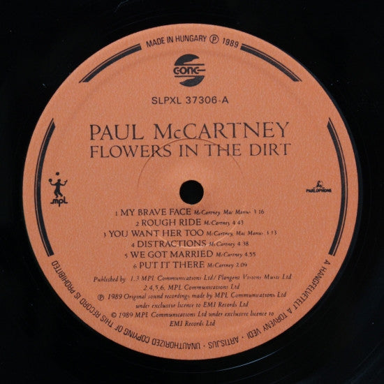 Paul McCartney : Flowers In The Dirt (LP, Album)