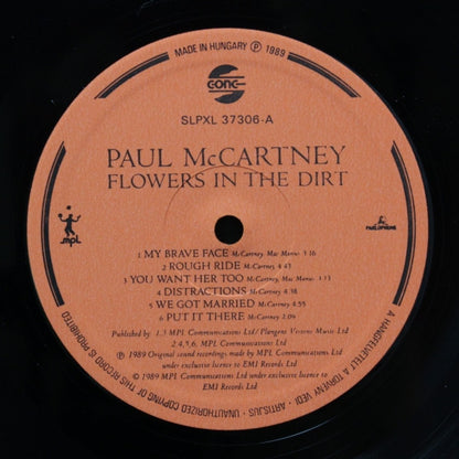 Paul McCartney : Flowers In The Dirt (LP, Album)