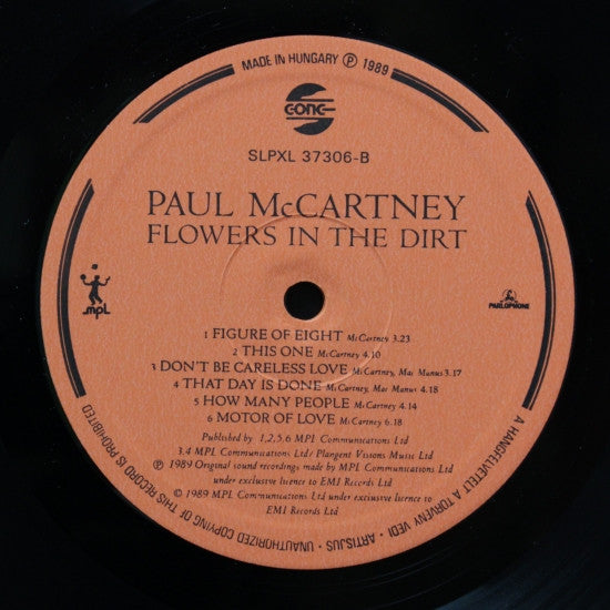 Paul McCartney : Flowers In The Dirt (LP, Album)