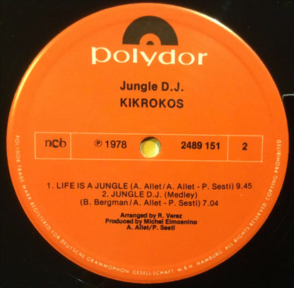 Kikrokos : Jungle D.J & Dirty Kate (LP, Album)