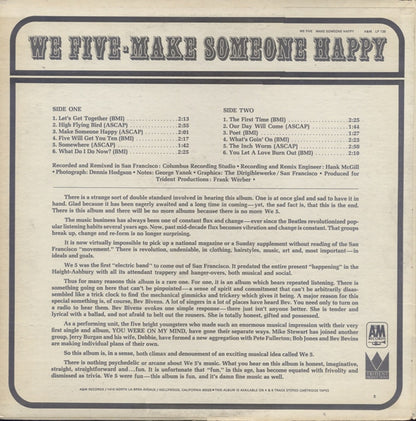 We Five : Make Someone Happy (LP, Mon)