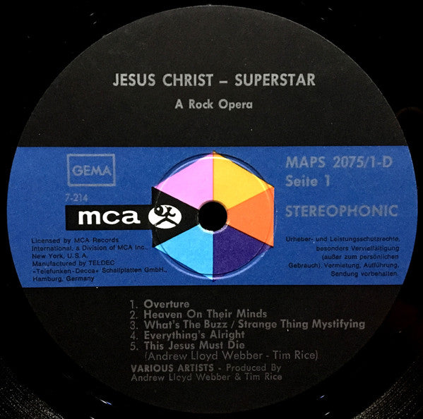 Various : Jesus Christ Superstar (2xLP, Album + Box, Boo)