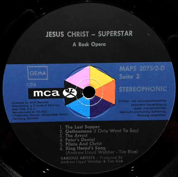 Various : Jesus Christ Superstar (2xLP, Album + Box, Boo)