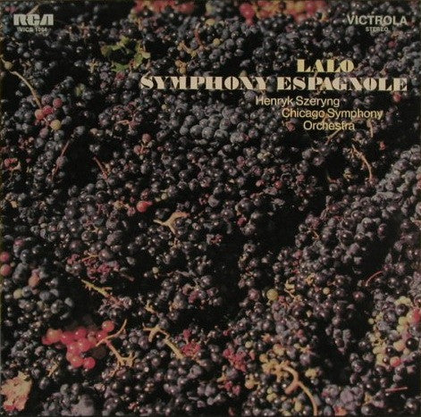 Édouard Lalo, Henryk Szeryng, Chicago Symphony Orchestra : Symphony Espagnole (LP)