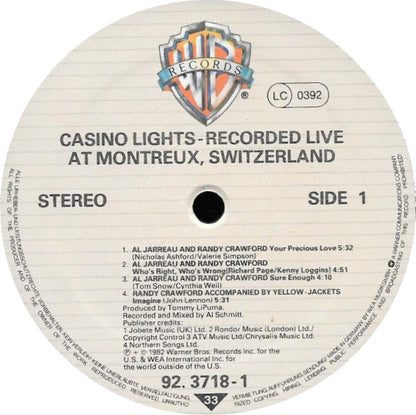 Various : Casino Lights (LP, Album)