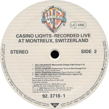 Various : Casino Lights (LP, Album)