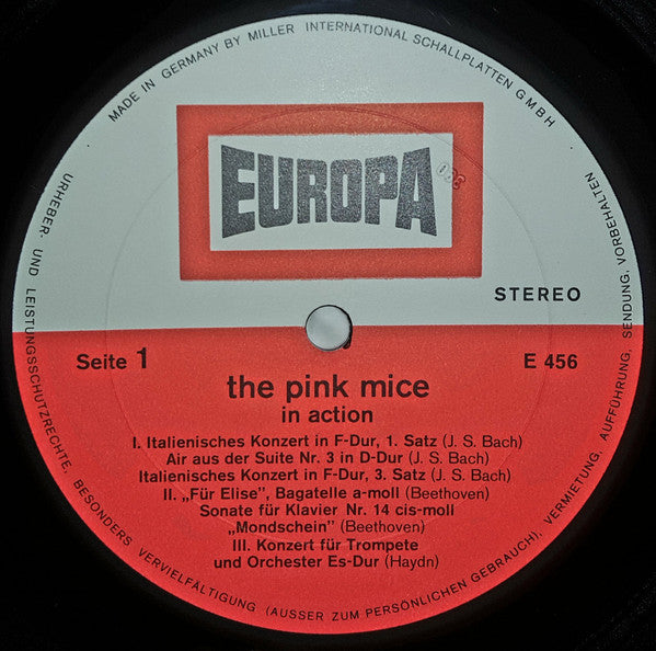 The Pink Mice : In Action (LP, Album)