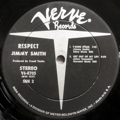 Jimmy Smith : Respect (LP, Album, Dee)