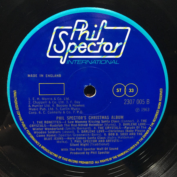 Phil Spector : Phil Spector's Christmas Album (LP, Album, RE)