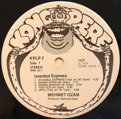 Mehmet Ozan : Istanbul Express (LP, Album)