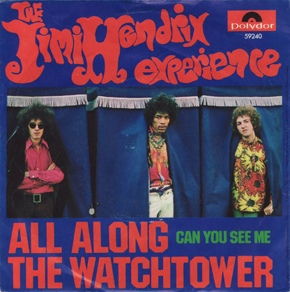 The Jimi Hendrix Experience : All Along The Watchtower (7", Single, Mono)