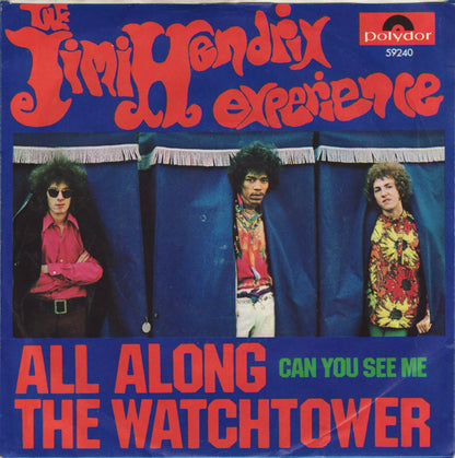 The Jimi Hendrix Experience : All Along The Watchtower (7", Single, Mono)