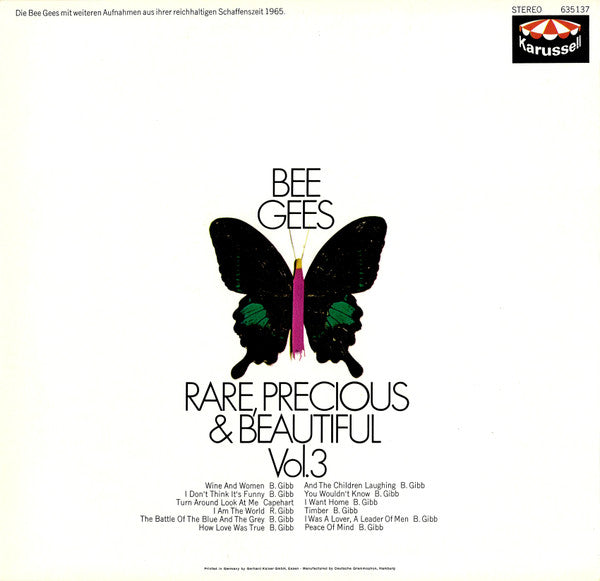 Bee Gees : Rare, Precious & Beautiful Vol. 3 (LP, Comp)