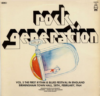 Various : Rock Generation Vol. 5 - The First Rhythm & Blues Festival In England (LP)