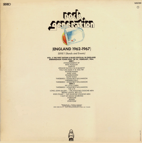 Various : Rock Generation Vol. 5 - The First Rhythm & Blues Festival In England (LP)