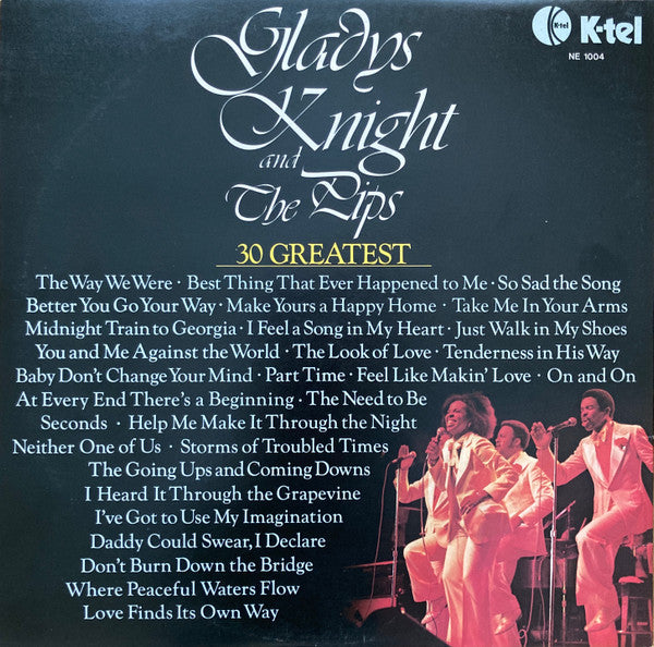 Gladys Knight And The Pips : 30 Greatest (2xLP, Comp, Ltd)